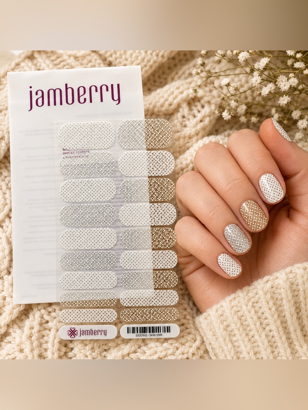 Jamberry Nail Wraps: Sicily